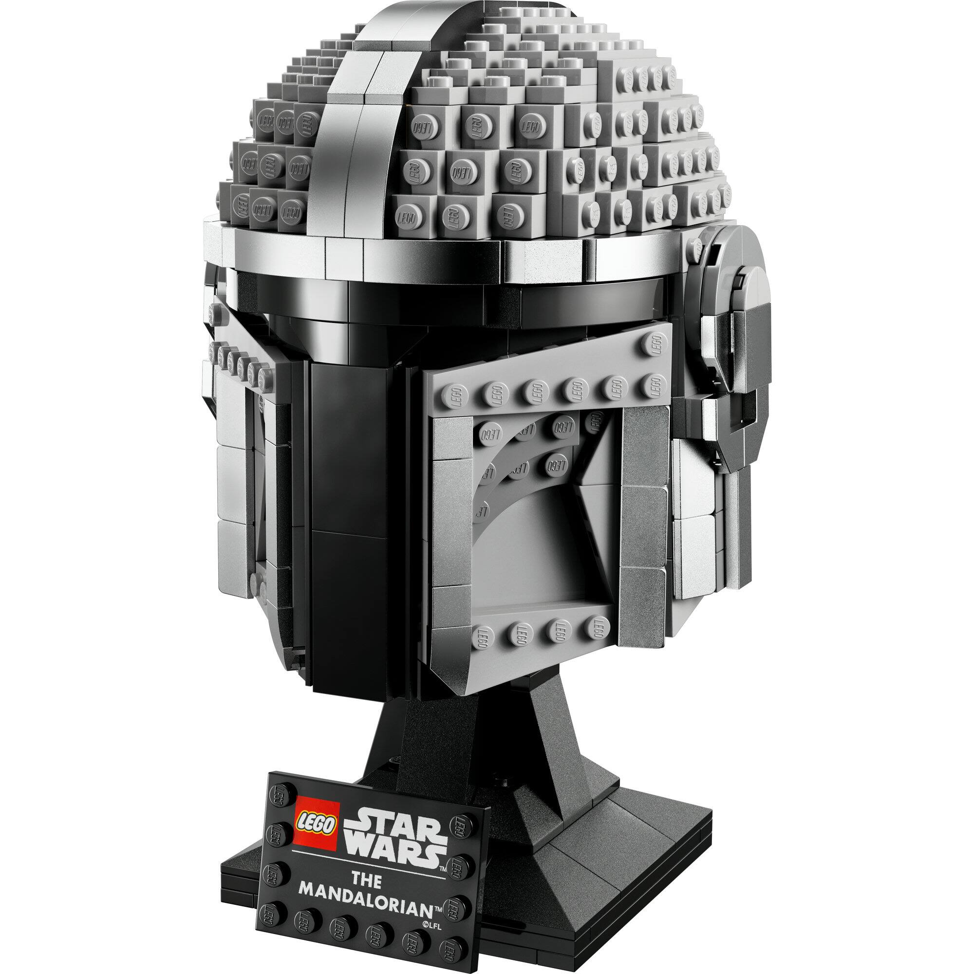 LEGO® Star Wars™ The Mandalorian™ Helmet 75328 Building Kit (584 Pieces)